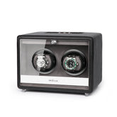 Sophisticated TPD Watch Winder for 2 Watches - Leather and Durable Design